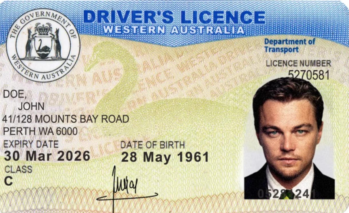 New South Wales Driver Licence